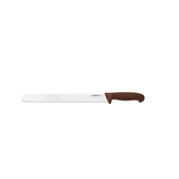 HACCP Nóż do wędlin 31 cm brązowy